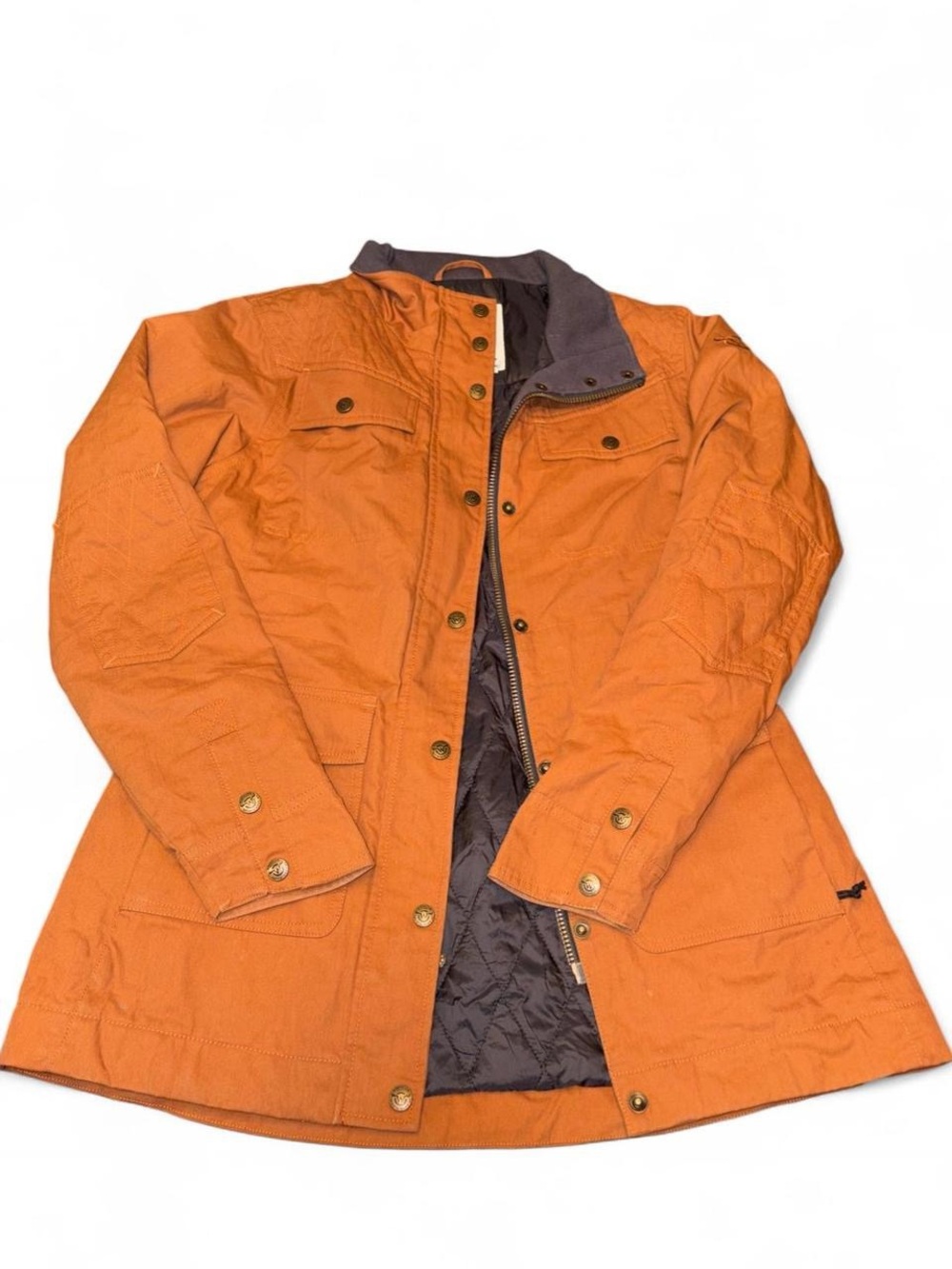 Moosejaw Orange Utility Field Jacket